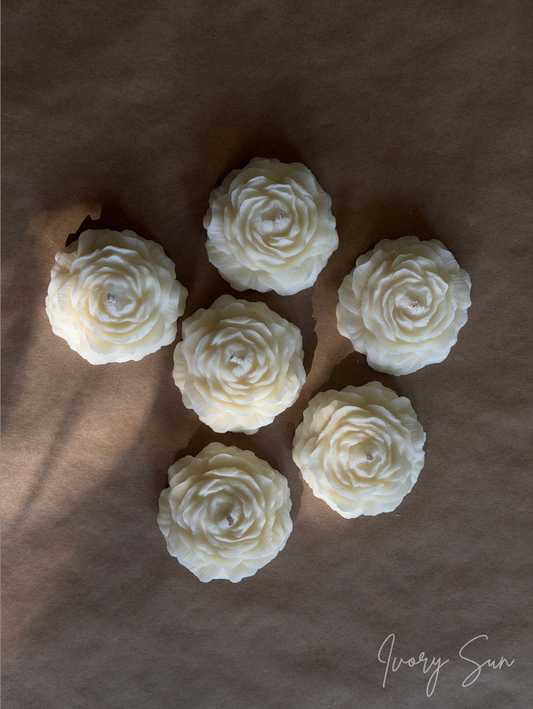 Peony mini / set of 6
