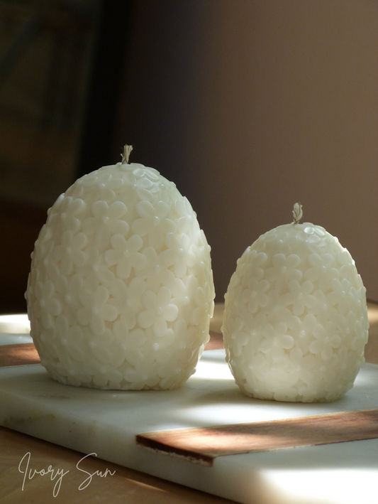 Easter Egg Floral / set of 2