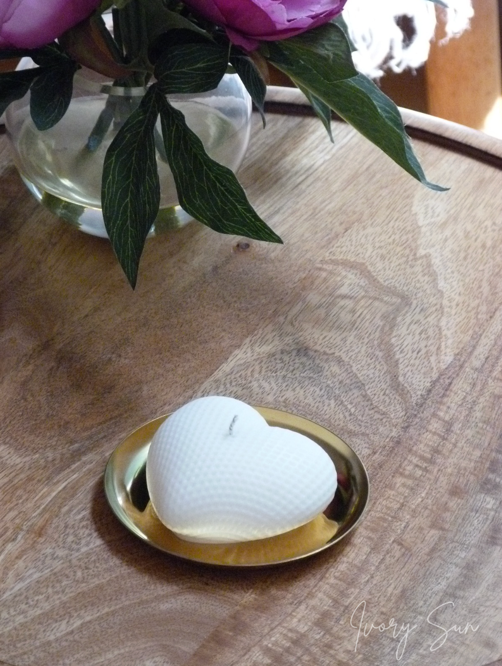 Candle Tray Round