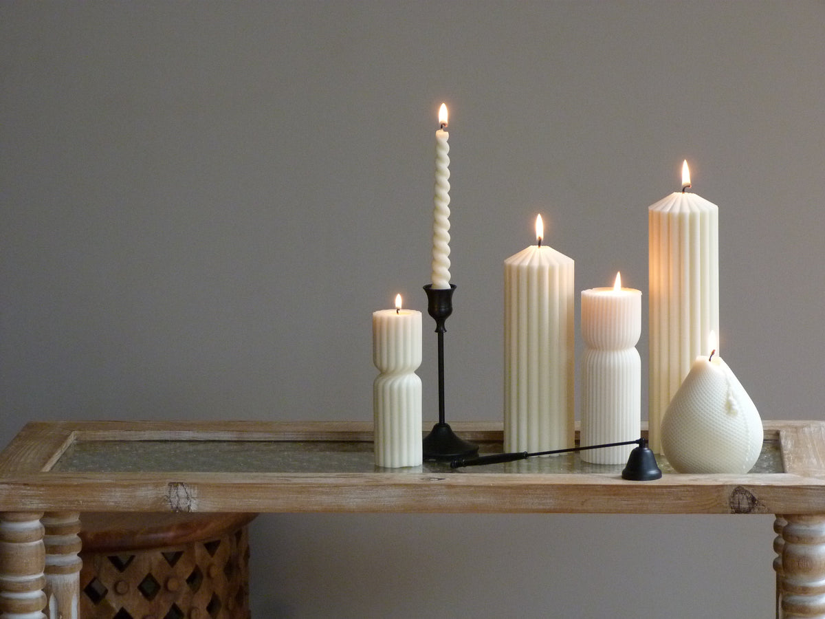 Premium soy wax, pure Australian beeswax and pure essential oils used to create Ivory Sun’s handcrafted candles, made in small batches in Sydney, Australia. Sculptural Candles by Ivory Sun.