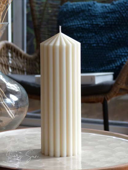 Ivory Sun candles, Pillar candle, pillar candles, sculptural candle, soy candle, scented soy candle, essential oils candle, beeswax candle, non toxic candles, decor candles, Sculptural candles Australia
Decorative candles Australia
Beeswax candles Australia
Handcrafted soy candles
Modern candles Australia
Pillar Candles Australia
Gift ideas for home lovers 
Housewarming gifts Australia
Sculptural Candles
Candles, Candles Australia, Solace Candle, Circus Candle